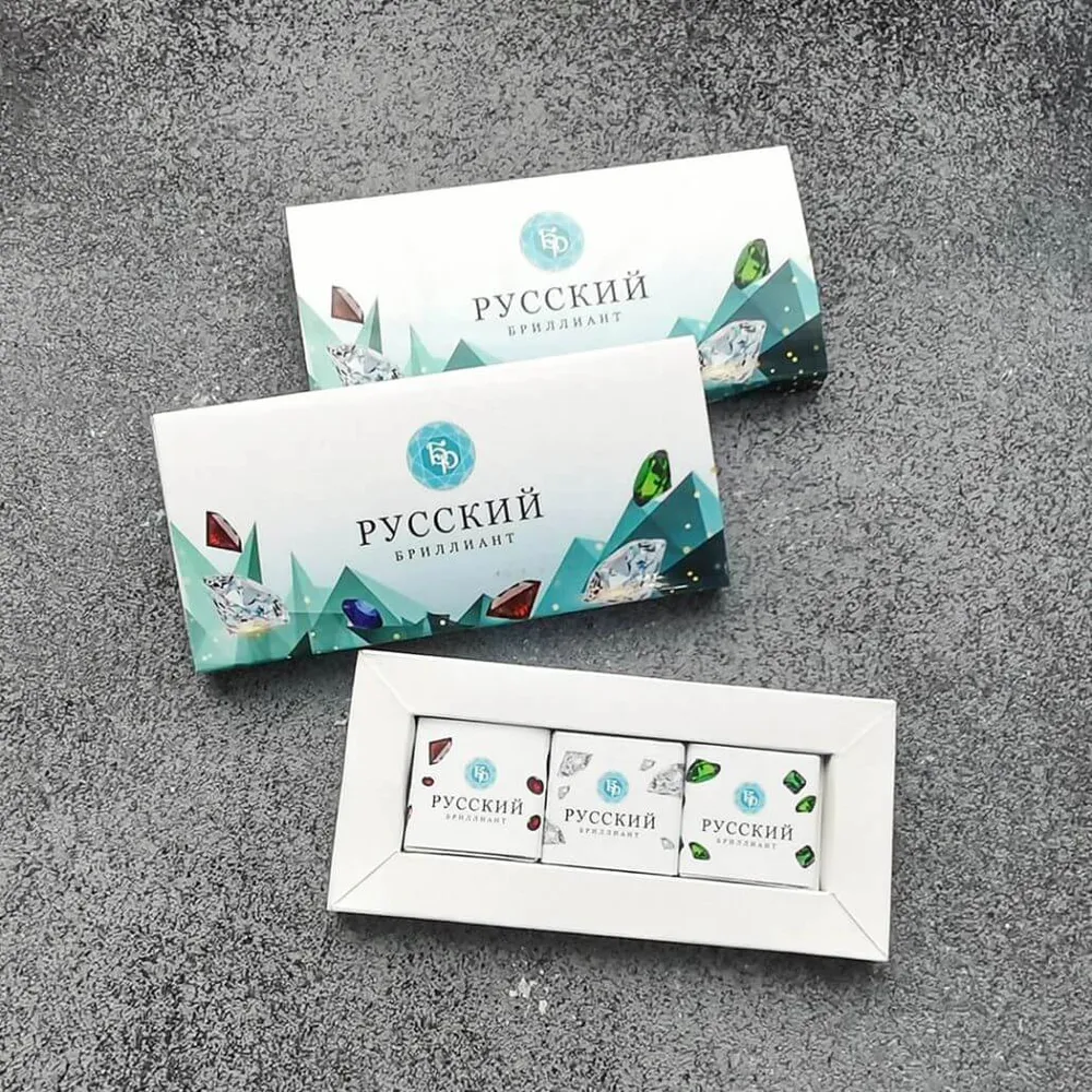 Пенал 6 (6 шоколадок 5гр) с логотипом для клиентов
